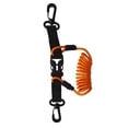 thumbnail image 4 of Cordón para buceo, Correa antipérdida, cuerda en espiral con resorte con Clips y hebilla de liberación rápida para cámaras y luces de buceo, 4 of 8