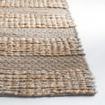 thumbnail image 3 of SAFAVIEH Natural Fiber Beulah Striped Area Rug, Light Blue/Natural, 5' x 8', 3 of 11
