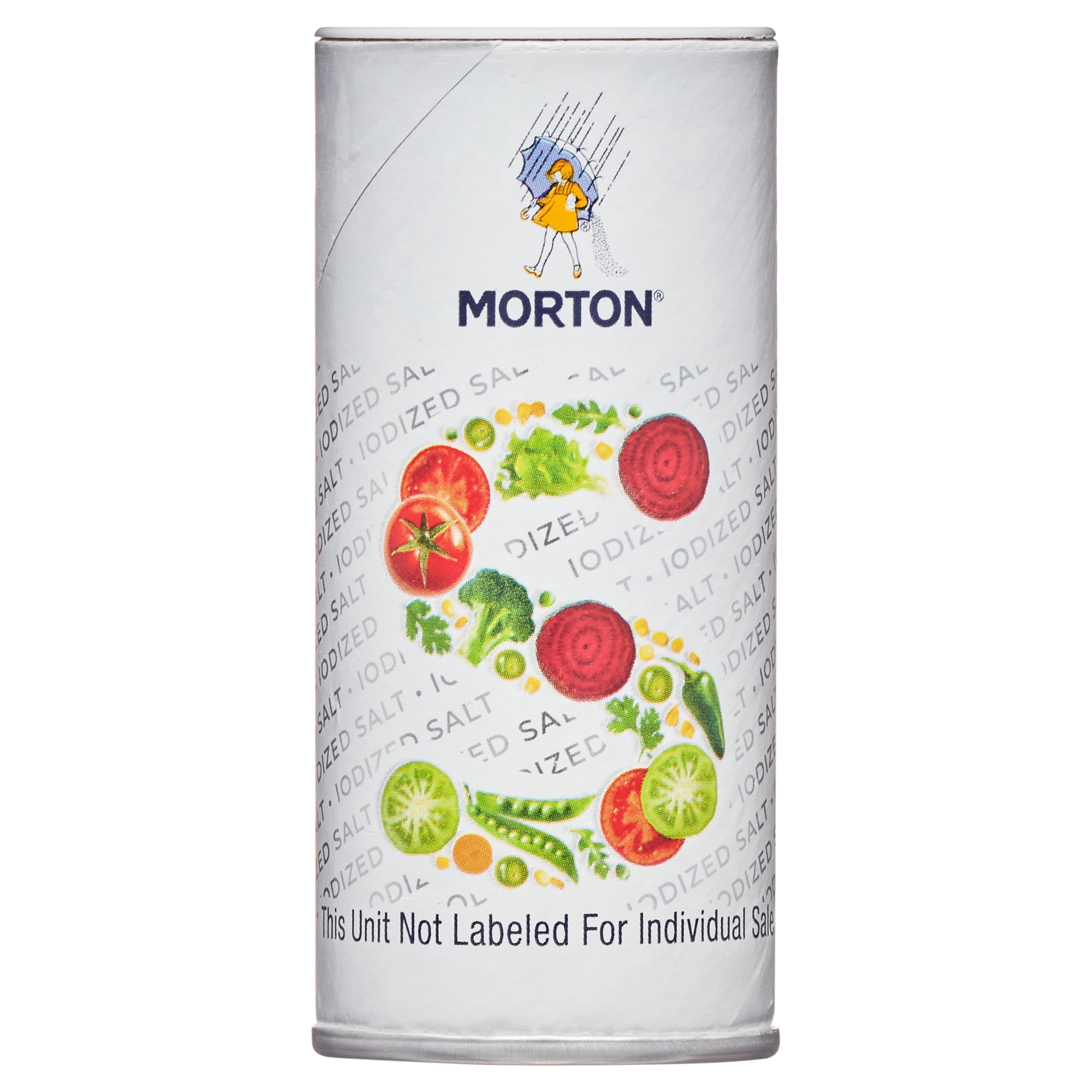 Morton Salt Iodized Salt & McCormick Black Pepper, 5.25 oz Shaker Set