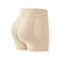 thumbnail image 2 of Clearance! Yunmei Ladies Underwear Panties Butt Lifter Padded Panty Shapewear Hip Enhancer Underwear Body Shaper Boyshorts Plus Size Panties Beige L, 2 of 7