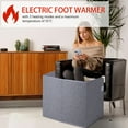 thumbnail image 3 of golytefs Personal Electric Panel Space Heater with Thermostat & Timer for Office And Home, 3 of 9