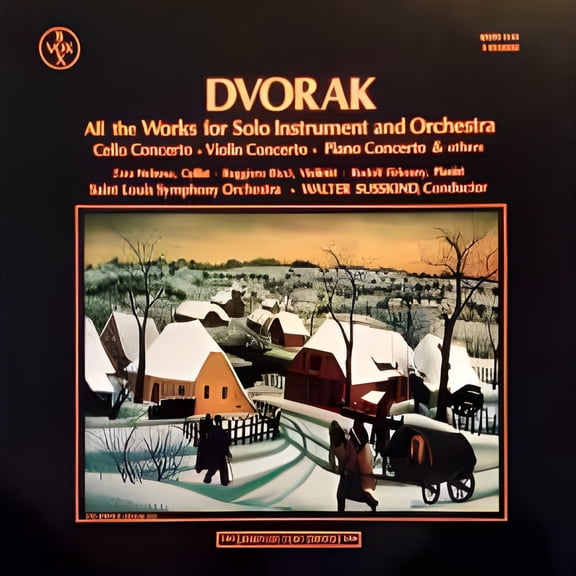 Dvorak - Dvorak: Piano Concerto Violin Concerto Cello Conce - Music & Performance - CD