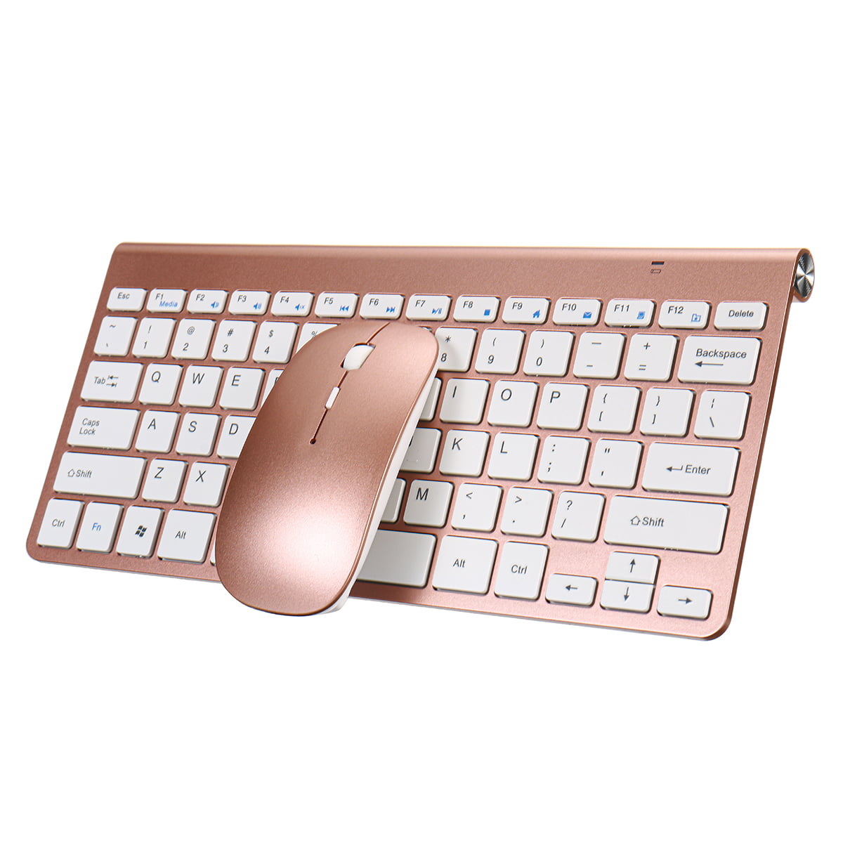 Ultra Slim Quiet 2.4GHz Wireless Keyboard and Mouse Combo for Desktop Notebook 