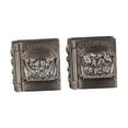thumbnail image 3 of lionlar 2 Pieces Baby Tooth Box First Teeth Box Tooth Fairy Box Teeth Storage Holder argent, 3 of 9
