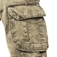 thumbnail image 4 of Plus Size Work Pants Cotton Shorts Sporty Loose, Five Quarter Casual Pants with Multiple Pockets, 4 of 6