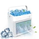 thumbnail image 4 of Ventilador De Enfriamiento De Agua Con Función De Rociado Enfriador De Aire Ajustable De 3 Velocidades De Viento Con Tanque De Agua De 310 Ml Batería Incorporada De 4000 Mah Vogacara EL011163-00, 4 of 5