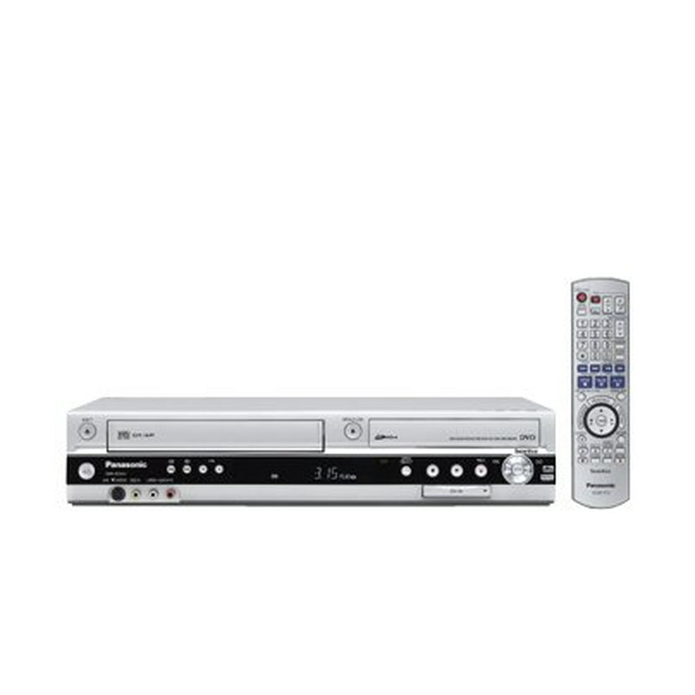 Panasonic DMRES46V (REFURBISHED) VHS / DVD Recorder Silver with REMOTE