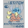 thumbnail image 2 of Men's Lilo & Stitch Armed and Ready Graphic Tee Silver 3X Large, 2 of 4