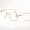 Style1, variant on Women Rhinestone Unframed Reading Glasses Lightweight Edge Cut Design Readers