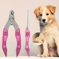 thumbnail image 2 of Octpeak Steel Pet Nail Clipper,Pet Nail Clipper,Stainless Steel Pet Nail Clipper Cutter Sharpener With Plastic Handle For Dogs Cats, 2 of 8