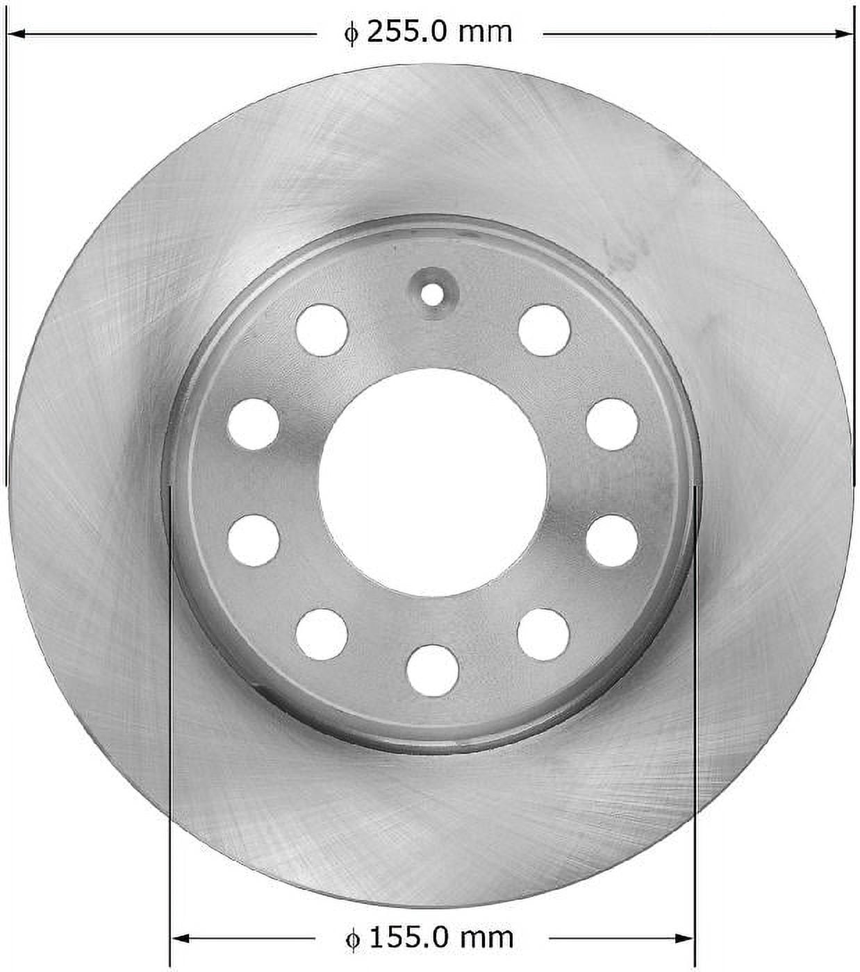BENDIX PRT5933 Bendix Brake Rotor Fits select: 2002-2006 AUDI A4