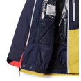 thumbnail image 2 of Columbia Youth Girls Rosie Run Insulated Jacket, Nocturnal/Neon Sunrise/Sun Glow, X-Small, 2 of 3