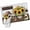 Yellow Beige Ivory, variant on Entryway Rug 2'x3', Yellow Sunflowers Small Rug for Kitchen Bathroom Door Mat Indoor Entrance, Western Star Farmhouse White Wooden Non-Slip Area Rugs Floor Mats Carpet Front Door Rugs