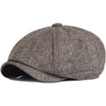 thumbnail image 6 of CoCopeaunts Spring Autumn Newsboy Caps for Men Fashion Octagonal Hat Flat Cap Women British Style Berets Vintage Painter Hat, 6 of 8
