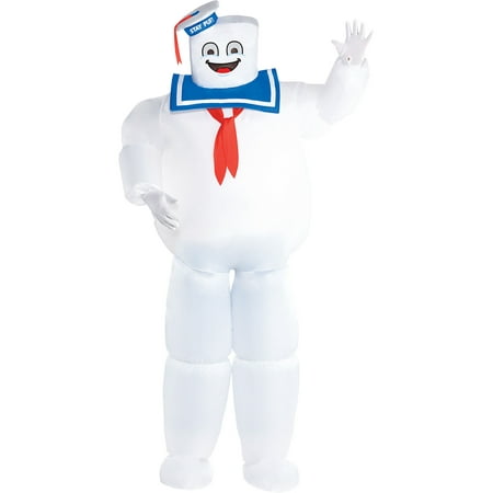 Classic Inflatable Stay Puft Marshmallow Man Costume, Ghostbusters, Plus