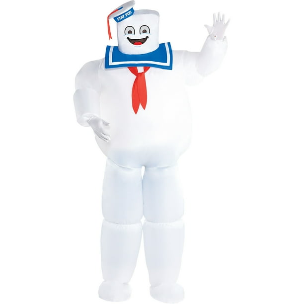 Classic Inflatable Stay Puft Marshmallow Man Costume, Ghostbusters