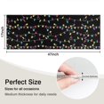thumbnail image 5 of Multicolor Christmas Light Pattern Kitchen Rug Mat,Kitchen Runner Rugs Non Skid Washable,Decorative Kitchen Floor Mats for Kitchen,Sink,Laundry,17"X47", 5 of 5