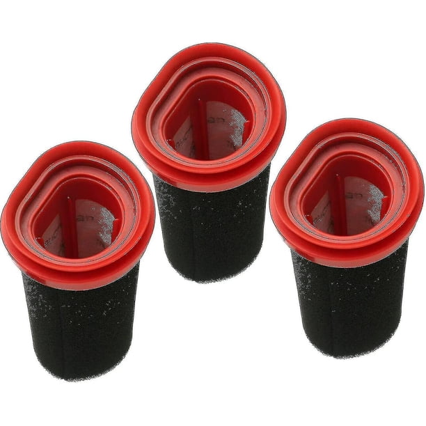 Paquete de 3 filtros de 25,2 v/21,6 v para aspiradora inalámbrica Bosch Flexxo Serie 4 Bbh32101 Etc, reemplaza Hy
