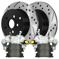 AutoShack Brake Kit Replacement for 2005-2010 Scion tC 2.4L FWD Front