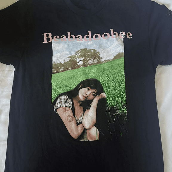 Beabadoobee Music For Lovers Black T-Shirt Cotton Full Size