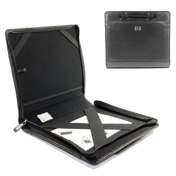 Open Box HP TC4200 Tablet PC Executive Leather Portfolio Carrying Case  EJ091AA