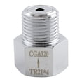 thumbnail image 3 of Flynix Metal Soda Cylinder Adapter Lightweight Soda Maker Accessory Sturdy Compact Easy, 3 of 9