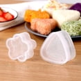 thumbnail image 4 of 7 piezas Kit para hacer sushi con forma de triángulo y corazón redondo: herramientas de cocina para niños YGWL, 4 of 5