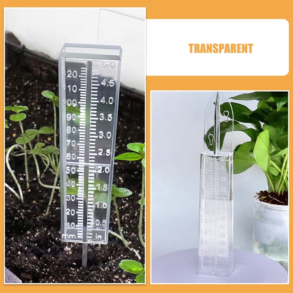 FOLOYORI Wind Gauge Transparent Plastic 6 Pcs
