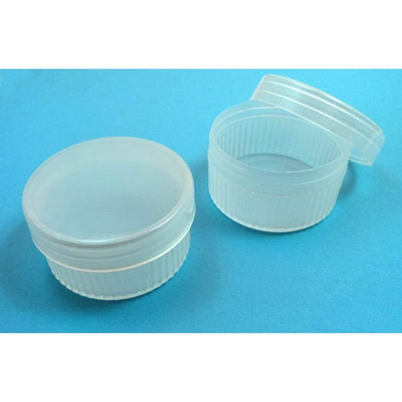 Clear Plastic Travel Containers (2 Per Pack)