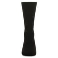 thumbnail image 2 of MeMoi Boys' Diamond Rayon from Bamboo Crew Socks - Boys - Male, 12-14, Black, 2 of 4
