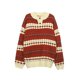 thumbnail image 3 of Suéter rojo dulce japonés MAGOGO para mujer, otoño invierno, estilo holgado, retro, para Navidad y Año Nuevo, suéteres de punto holgados y gruesos, 3 of 5