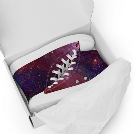 

Galaxy Women’s High Top Canvas Shoes
