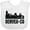 AA-White, variant on Inktastic Denver Colorado Skyline Grunge Boys or Girls Baby Bib
