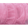 thumbnail image 5 of 2Pcs Hanging Mesh Stuffed Animal Storage Hammock Net, Foldable Toy Storage Organizer 3 Compartments Net for Stuffed Animals Corner Pink, 5 of 6