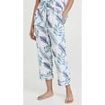 thumbnail image 6 of BedHead - Classic Woven Cotton Cropped PJ Set - Breezy Palm - X Small, 6 of 6