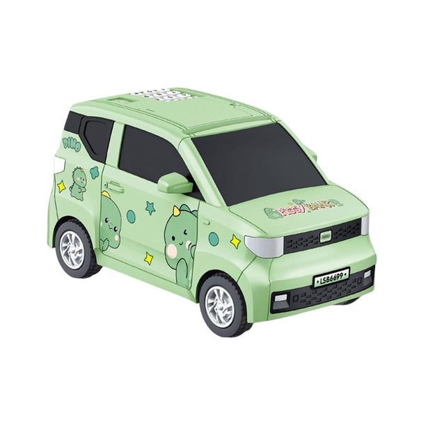 Caja de ahorro creativa con contraseña segura, juguetes educativos para niños. Verde