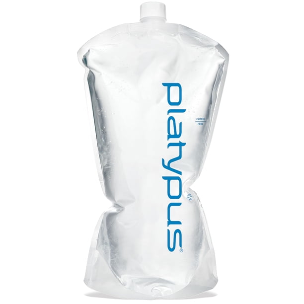 Botella de agua Platypus Platy de 2 litros, ultraligera, plegable