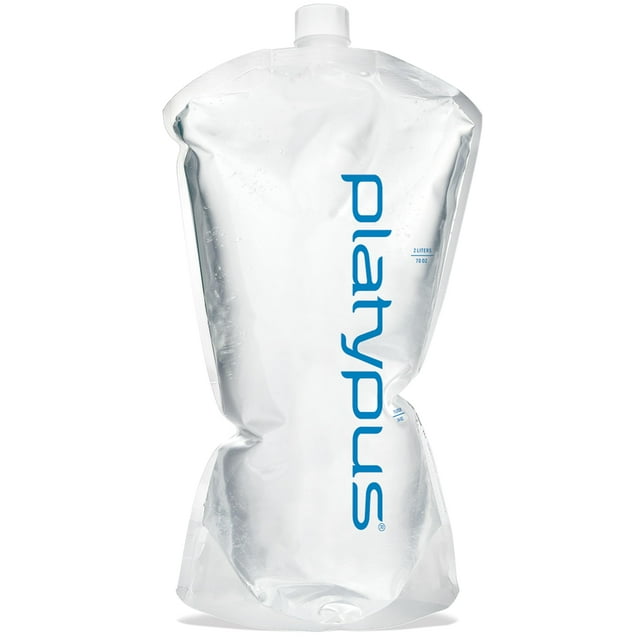Botella de agua Platypus Platy de 2 litros, ultraligera, plegable