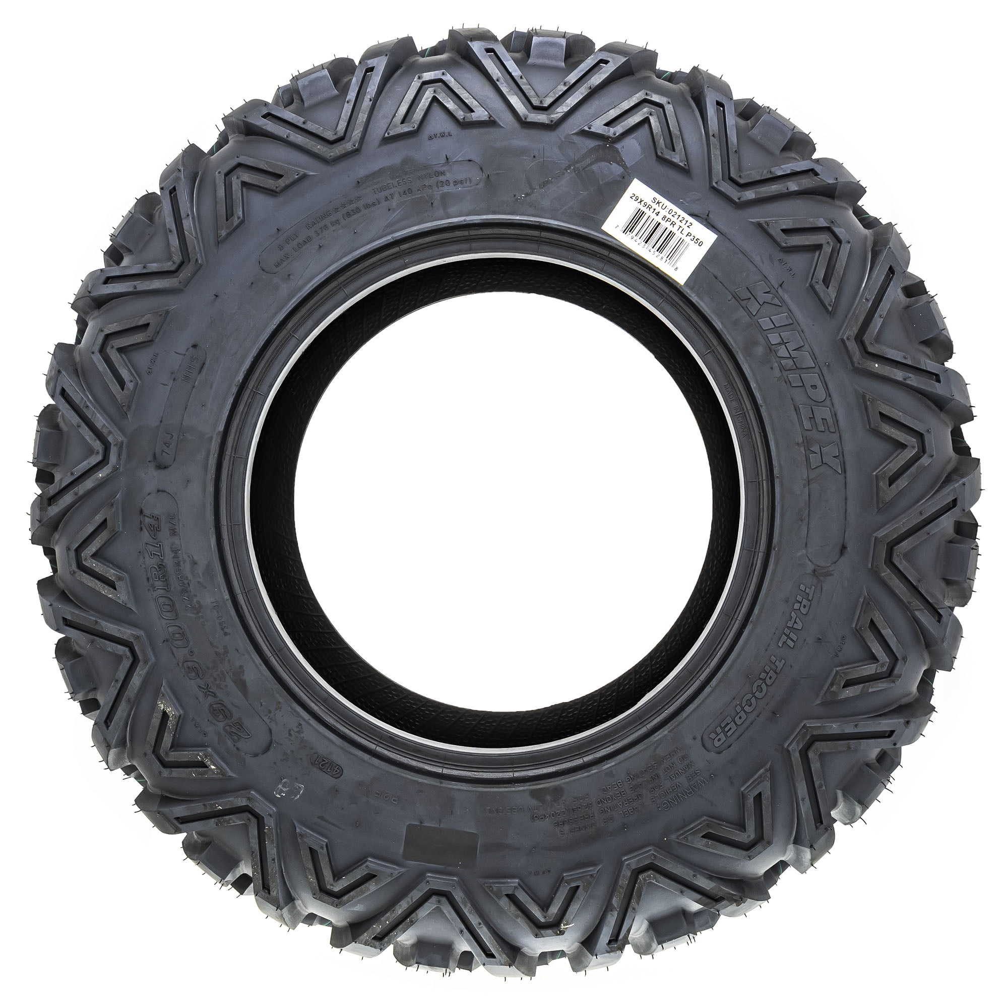 Kimpex 021212 Trail Trooper Tire29X9.00R14 Radial 8Pr