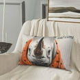 thumbnail image 5 of Lsque Polka Dot Rhino Welcome Pattern Pillow Case – Soft & Cozy Throw Pillow Cover, Hypoallergenic Cushion Case for Sleeping Women with Envelope Closure-20"x30", 5 of 6