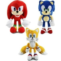 YOOVERSEEE Soft Stuffed Animals and Plush Toys, Cotton Plush, Red Blue Yellow, 3 Count