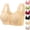Black, variant on Dxzfnsa Women's Front Closure Racerback Bras Plus Size Full Coverage Supportive Underwire Plunge Unlined Bra (Green,XXXXL)
