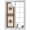 Brown, variant on Country Texas Star Window Privacy Film, Brown Farmhouse Vintage Wooden Static Cling UV Sun Blocking Heat Control Window Tint Day and Night, Non-Adhesive One Way Windows Privacy Cover 17.7''x78.7''