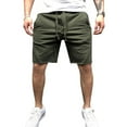 thumbnail image 3 of Fashion Solid Color Summer Sports Casual Fitness Running Men\‘s Shorts Sweatpants, 3 of 9