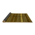 thumbnail image 2 of Ahgly Company Indoor Rectangle Abstract Yellow Modern Area Rugs, 7' x 9', 2 of 4