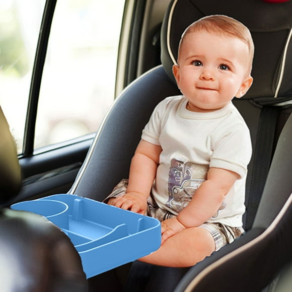 Car Accessories Youngster Security Seat Cup Possessor Tray Polymerized Siloxanes Car Baby Tray Portable Easy To Use And Clean