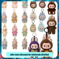 thumbnail image 4 of Nuevo Erchuang Peluche Mini Labubu Rubble Vinilo Lindo Grano Bebé Paseo Bolso Móvil Colgante Llavero Labubu Sonny Angel Hippers Dreaming, 4 of 5