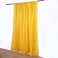 thumbnail image 6 of BalsaCircle 8x8 feet Gold Metallic Fringe Polyester Backdrop Curtain Panel Party Events Decorations Supplies, 6 of 8