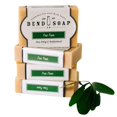 thumbnail image 1 of Jabón de leche de cabra - Cuidado natural de la piel con aceite de coco y oliva - Jabón corporal y de manos para pieles sensibles y eccema de Bend Soap Co. 4.5 oz Árbol de té, 1 of 1