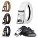 thumbnail image 5 of Cinturón de cuero para hombre con hebilla hueca de 3,1 cm, cinturón con hebilla automática, sencillo, de dos capas, de piel de vaca, de comercio exterior, 5 of 6